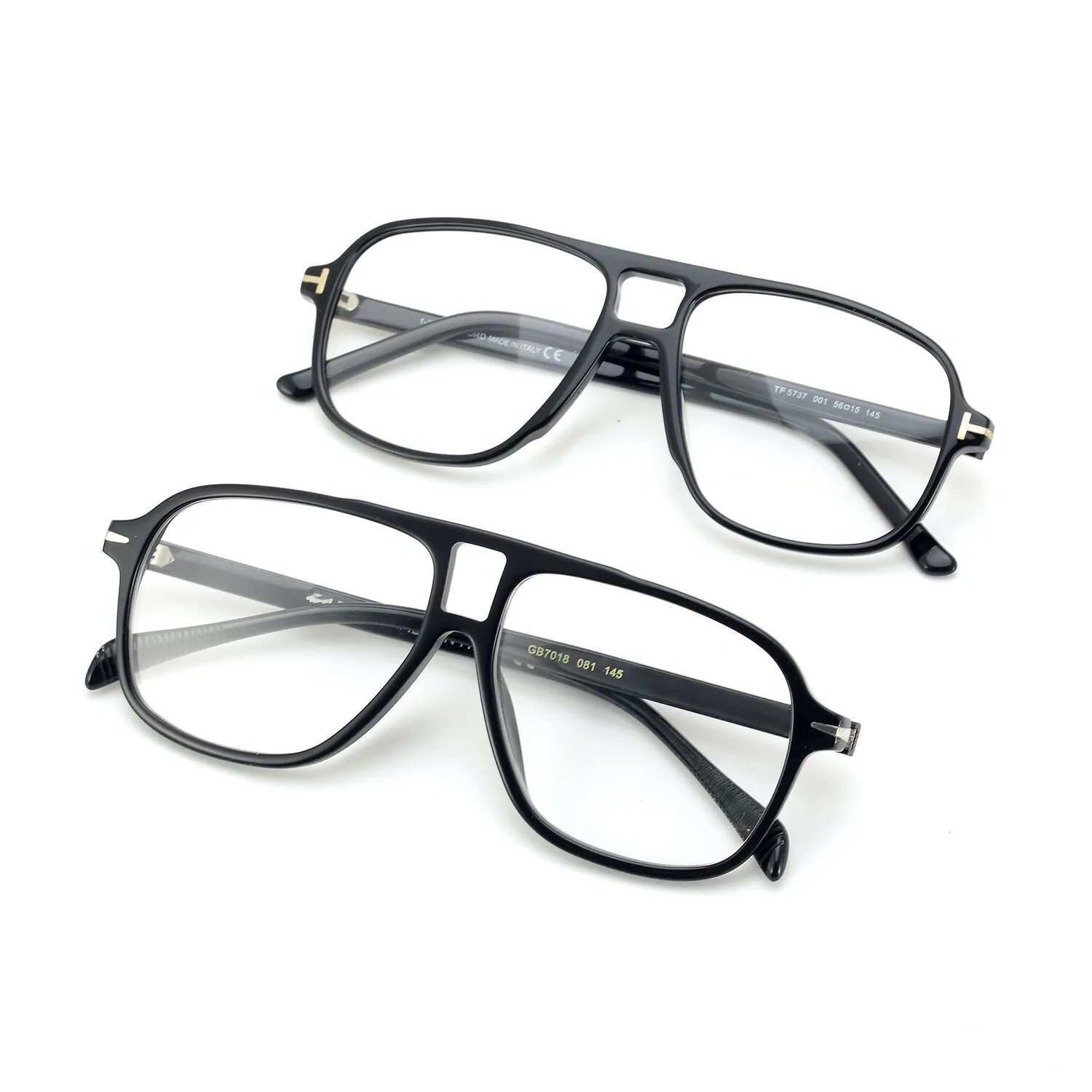 2022 JAUNU 5737 Vīriešu Modes Pilna kadra TF Recepšu Brilles Rāmi, Optiskās Brilles FrameGB7018 Attēls 5