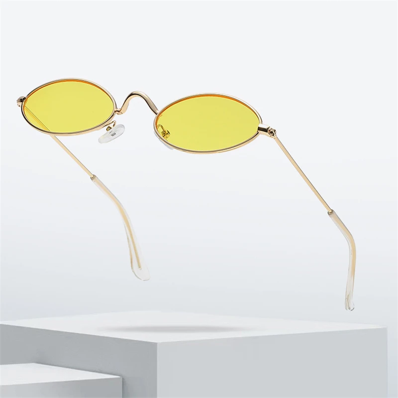 Karstā jauns Saulesbrilles Hip hop tvaika Punk Cilvēks ar saulesbrilles, kas tendenci Mazu lodziņu, Saulesbrilles sieviešu UV400 ceļojumu drive Brilles Attēls 0