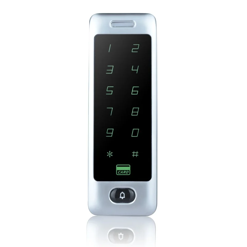 Yobang Drošības Home Security RFID Tuvuma Ieejas Durvju slēdzenes, Piekļuves Kontroles Sistēmas Ar 10pcs RFID Atslēgas, Atslēgu piekariņu Attēls 2