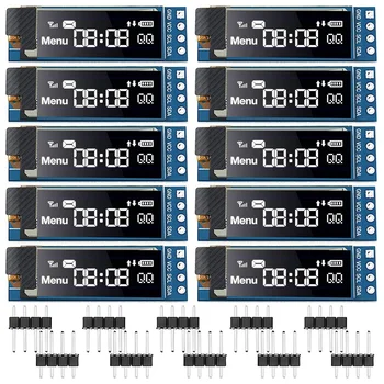 10 Uzstādīt OLED Displeja Modulis SSD1306 Vadītāja IIC I2C Sērijas Self-Gaismas Displejs Kuģa Arduino Aveņu PI