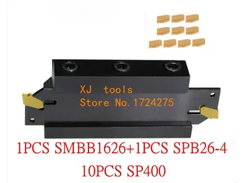 16 mm kāta SPB26-4 1gb+SMBB1626 1gb+ SP400 NC3020/NC3030 10pcs=12pcs/set NC3020/NC3030 tērauda Apstrādes CNC virpas instrumentu