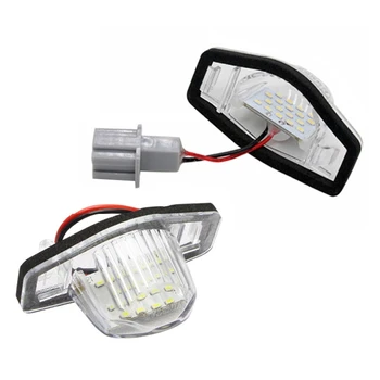 2gab LED Licences Numura Apgaismojums Balts Automašīnas SUV Pieklājīgi Frāzi Solis Lampas Piliens Kuģniecība