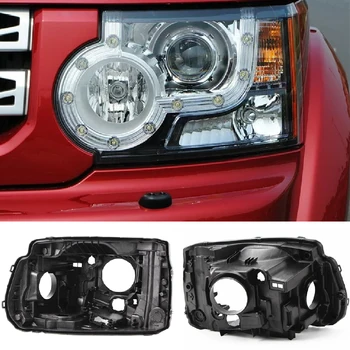 Backshell Korpusa Aizmugures Lukturu Gadījumā Black abažūrs Lukturu Bāzes Melnas Plastmasas Vāciņu piemērots Land Rover Discovery 4 2010-2016