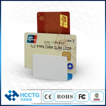 Bluetooth Bezvadu RFID NFC+ČIPS+MSR 14443A Smart Card Reader Writer RFID Lasītājs Android, IOS MPR110