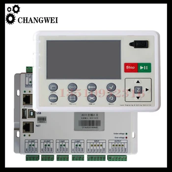 CO2 lāzera gravēšanas mašīnas vadības sistēmas CNC patiesu Zhiyuan 4311 kontroles kartes panelis Powercut Ķīniešu un angļu valodā