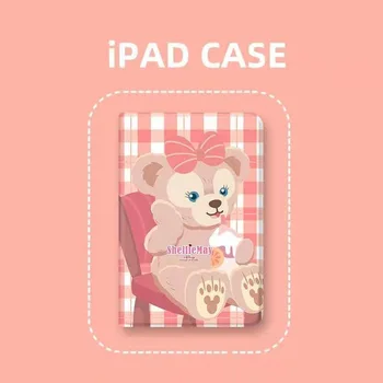 Disney ShellieMay Cute Meitene iPad Gaisa 2021 10.2 Gadījumā, Mini 6 Gaisa 4 10.9 Silikona Aizsardzības Pro 11 Collu Vāciņu