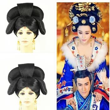 han dinastijas ķeizariene wu zetian cosplay matu ķeizariene matu tang ķeizariene matu ķīnas seno matu sievietēm