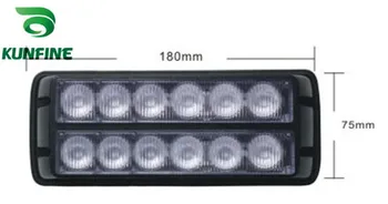 Jaunas Ielidošanas 100% ūdens necaurlaidīgs LED strobe gaismas 12*1W Augstas Jaudas Led Satiksmes Konsultantiem light Ar flash Modeļus KF-L3005