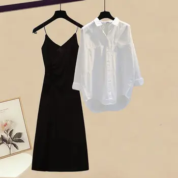Rudens Linga Kleita Sieviešu Tērps-Svārki Ir 2021. Jaunā Stila Blūze + Svārki Divas Gabals Uzvalks Sievietēm