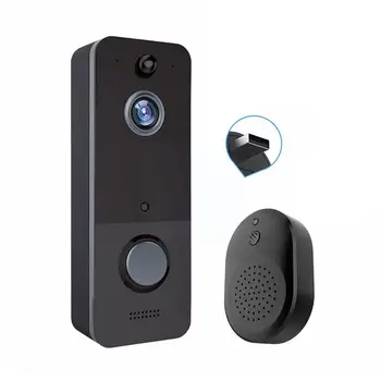 Smart WiFi Video Durvju Kameras Āra Bezvadu U8 Drošības Kameras Signalizācijas Tālvadības Mājas Video Monitorings Durvju WIFI H8V9