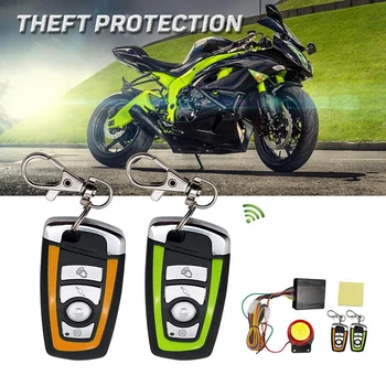 Universālo Motociklu apsardzes pakalpojumi, Apsardzes Signalizācijas Sistēma, Scooter motociklu pretaizdzīšanas Drošības Signalizācijas divvirzienu Aizsardzības Tālvadības Atslēgu Fob