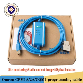 USB-CIF02+ Lejupielādes Kabelis Piemērots Omron CPM1A/2A Sērijas PLC Programmēšanas Kabelis Modernizētas CQM1-CIF02 USB Ports