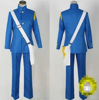 Var pielāgot Anime Inazuma Vienpadsmit IET cosplay Mark Evans Halloween kostīmu Unisex Skolas vienotus cosplay kostīms
