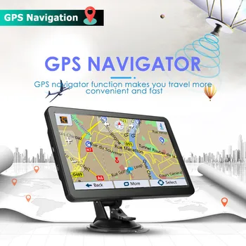 Āra Iekštelpu Biroja GPS Ierīces FM Raidītājs Nomaiņai, TFT Touch Screen 7.0 Collu 800X480 Pikseļi, 8 gb Atmiņa
